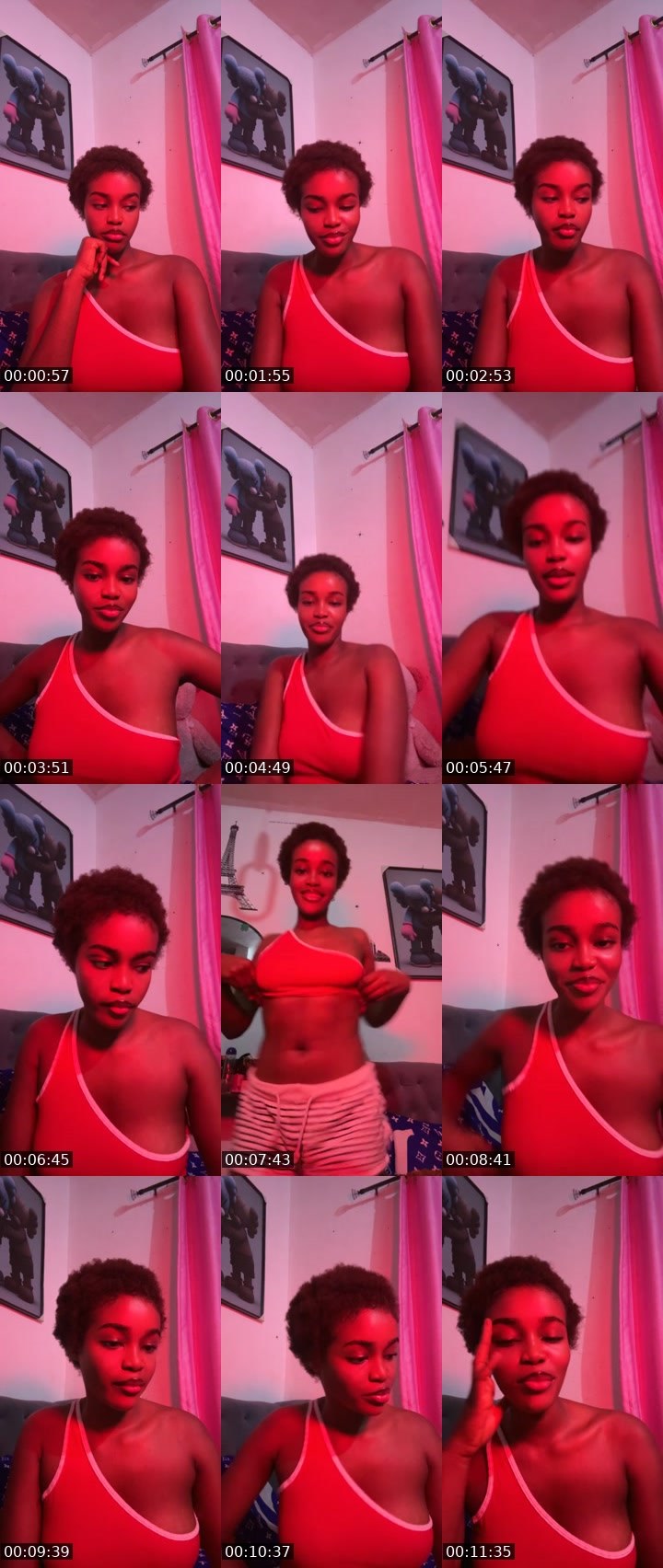 Contact-sheet preview of ™️27kRåcħel asf🔥's BuzzCast recording