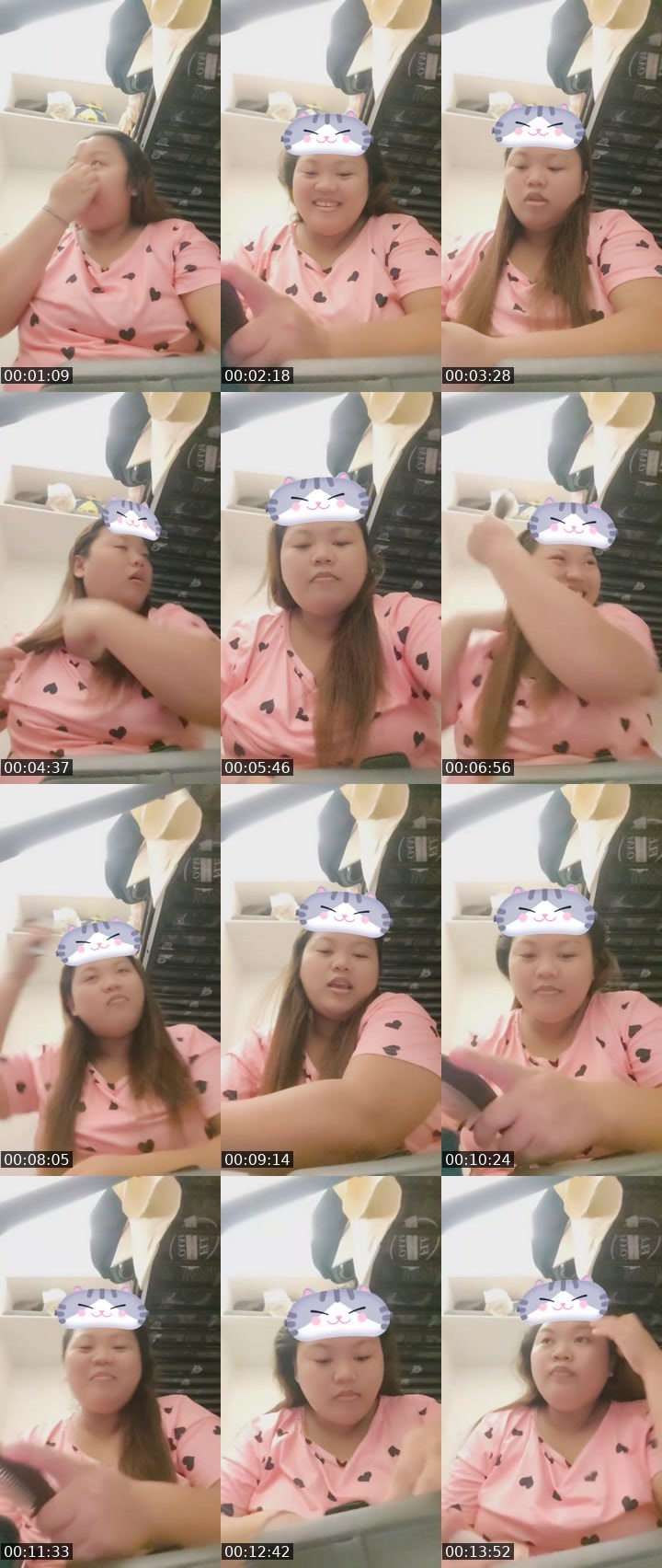 Contact-sheet preview of 🍑🅻🆈🅽🅽🍑's BuzzCast recording