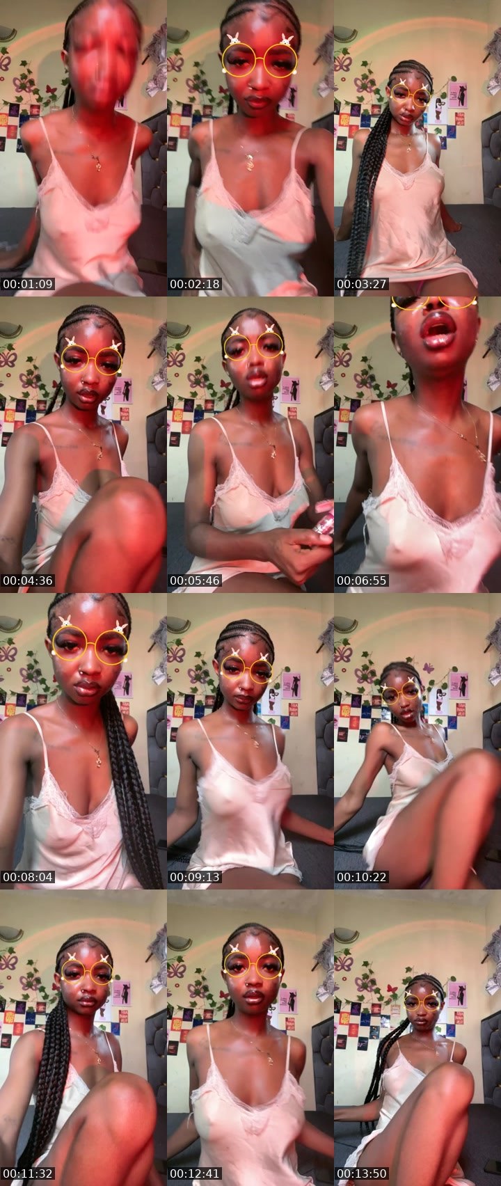 Contact-sheet preview of 🌸Pucci cat🌼🌹's BuzzCast recording