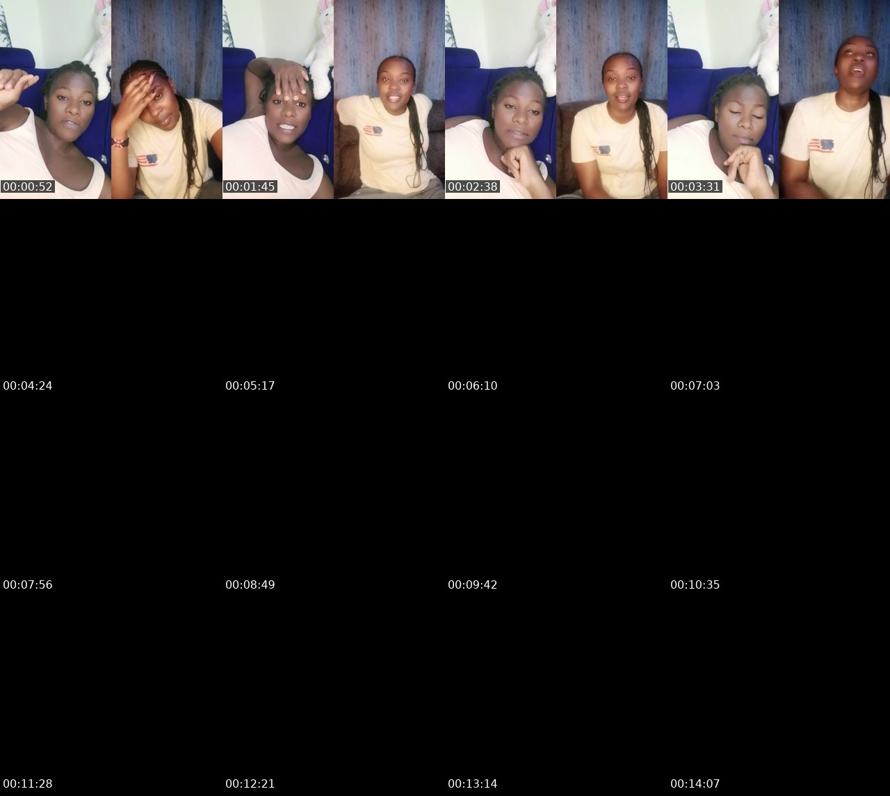 Contact-sheet preview of 12k🧸Dolly toto 🏅's BuzzCast recording