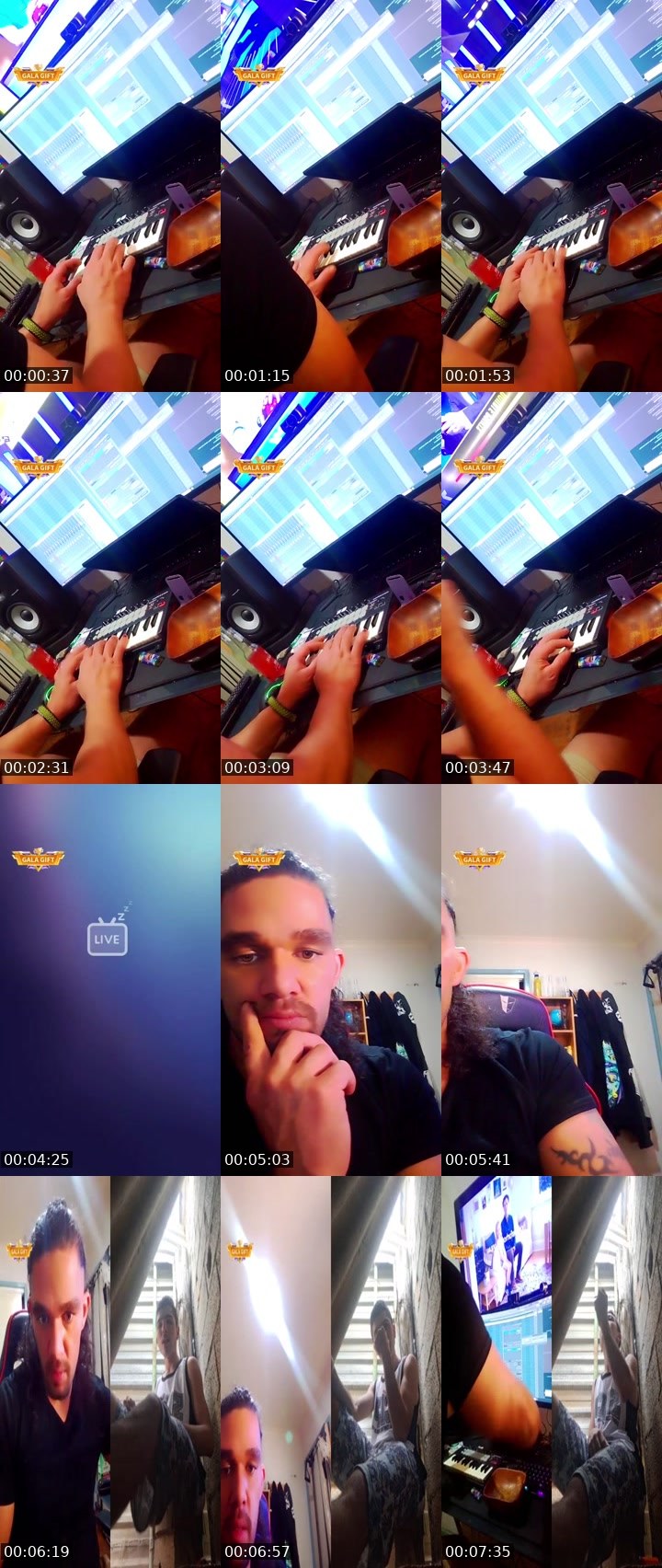 Contact-sheet preview of DJ_RIKASHAY 🌄's BuzzCast recording