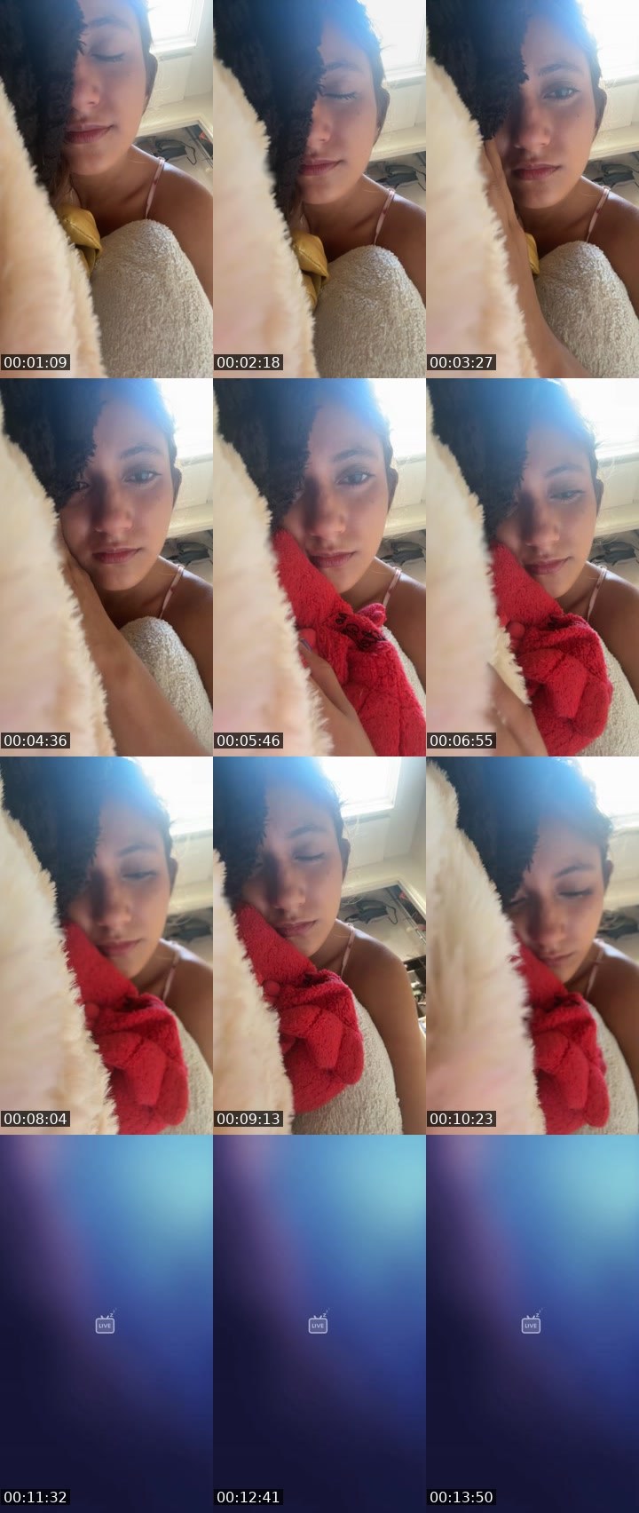 Contact-sheet preview of •Chiquita•'s BuzzCast recording