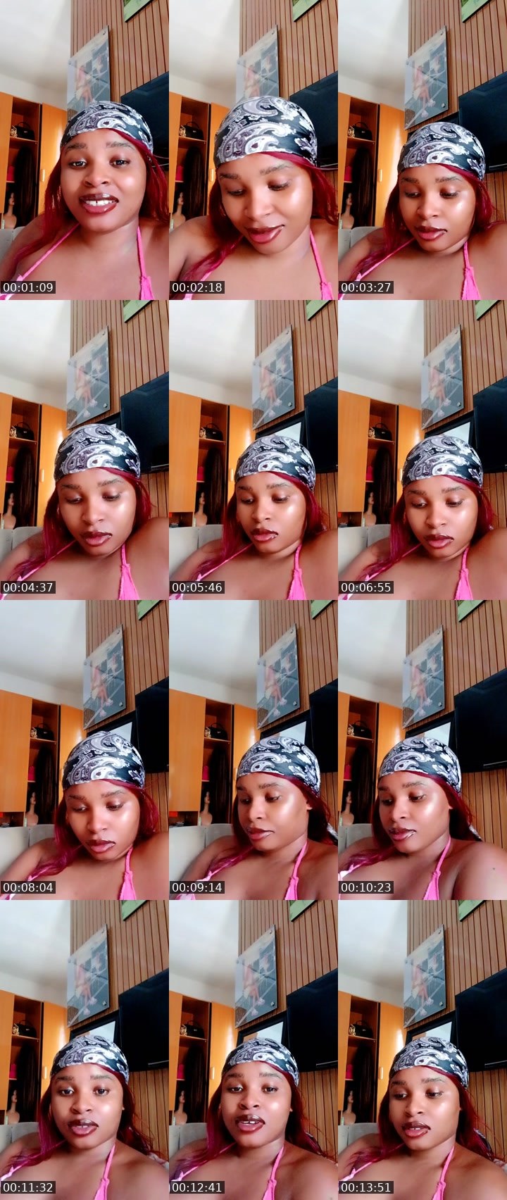 Contact-sheet preview of Almightybarbie🏆🏆's BuzzCast recording