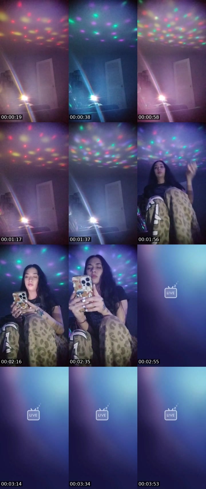 Contact-sheet preview of PSYCHO Cali bby's BuzzCast recording