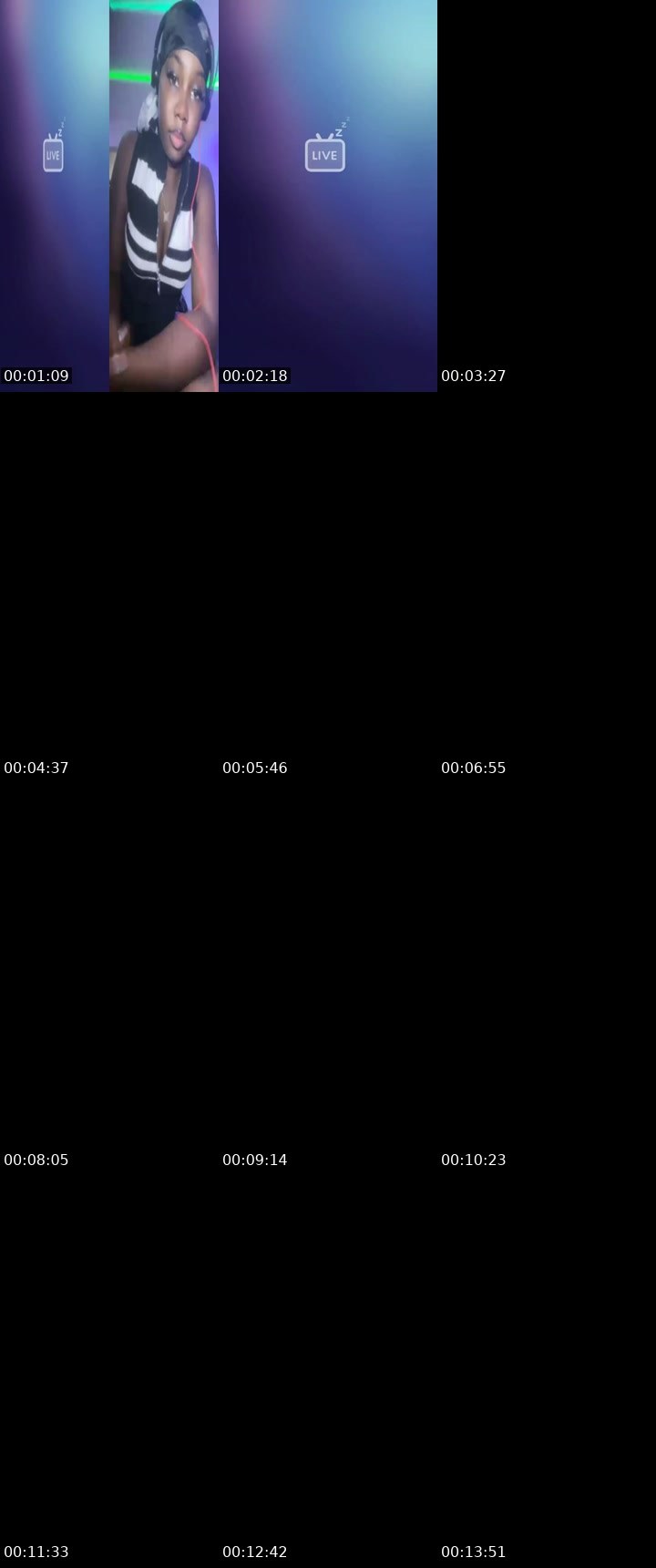 Contact-sheet preview of ᶢᶬᵈ60kHotspicy🥵🔥's BuzzCast recording