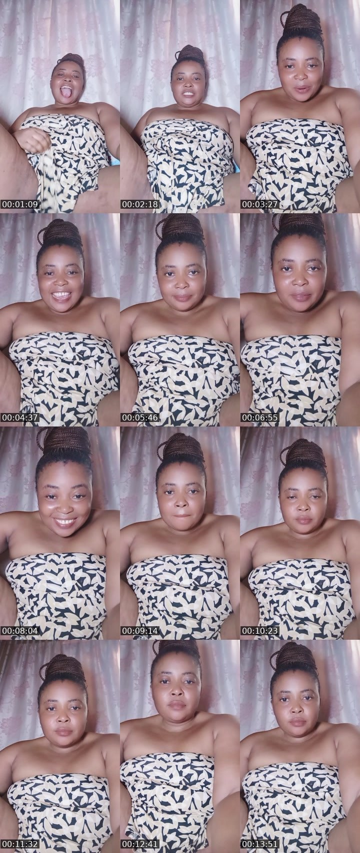 Contact-sheet preview of goddess24924479's BuzzCast recording