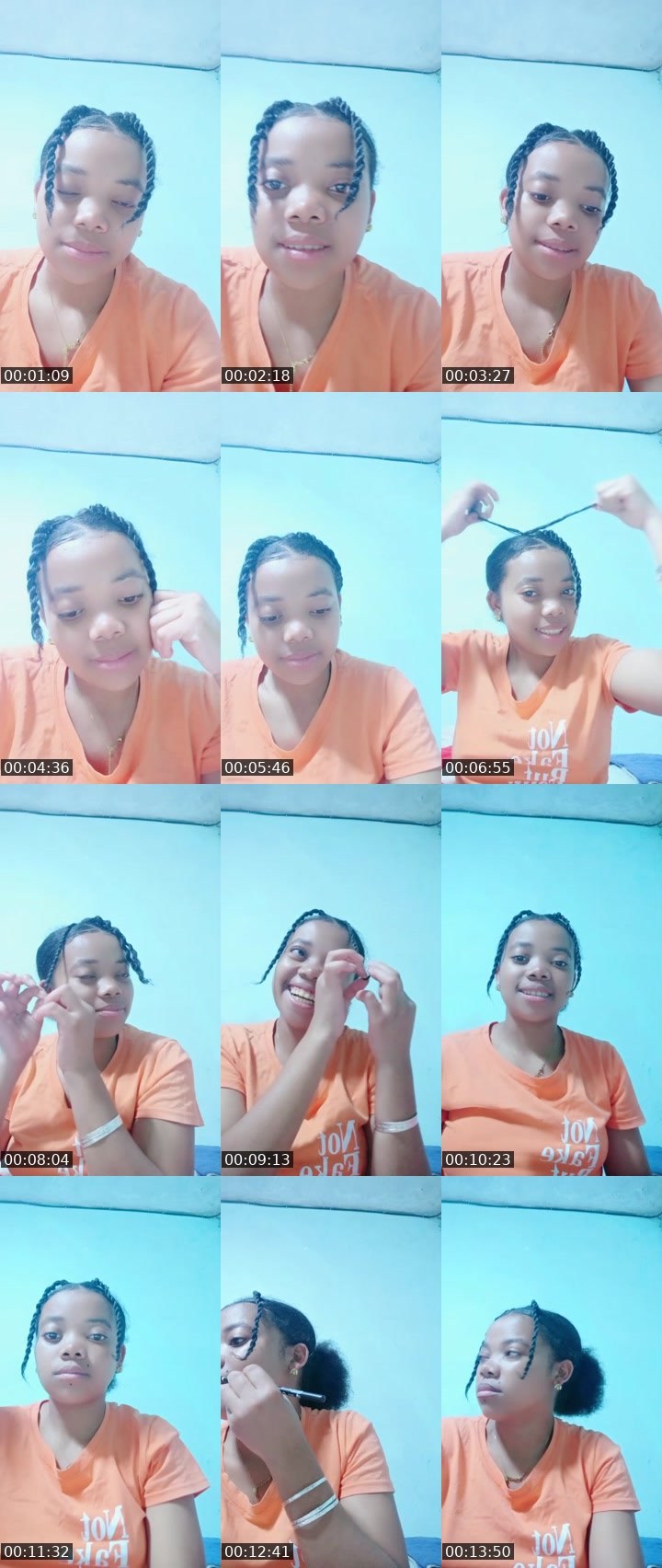 Contact-sheet preview of Samira 😘😘's BuzzCast recording
