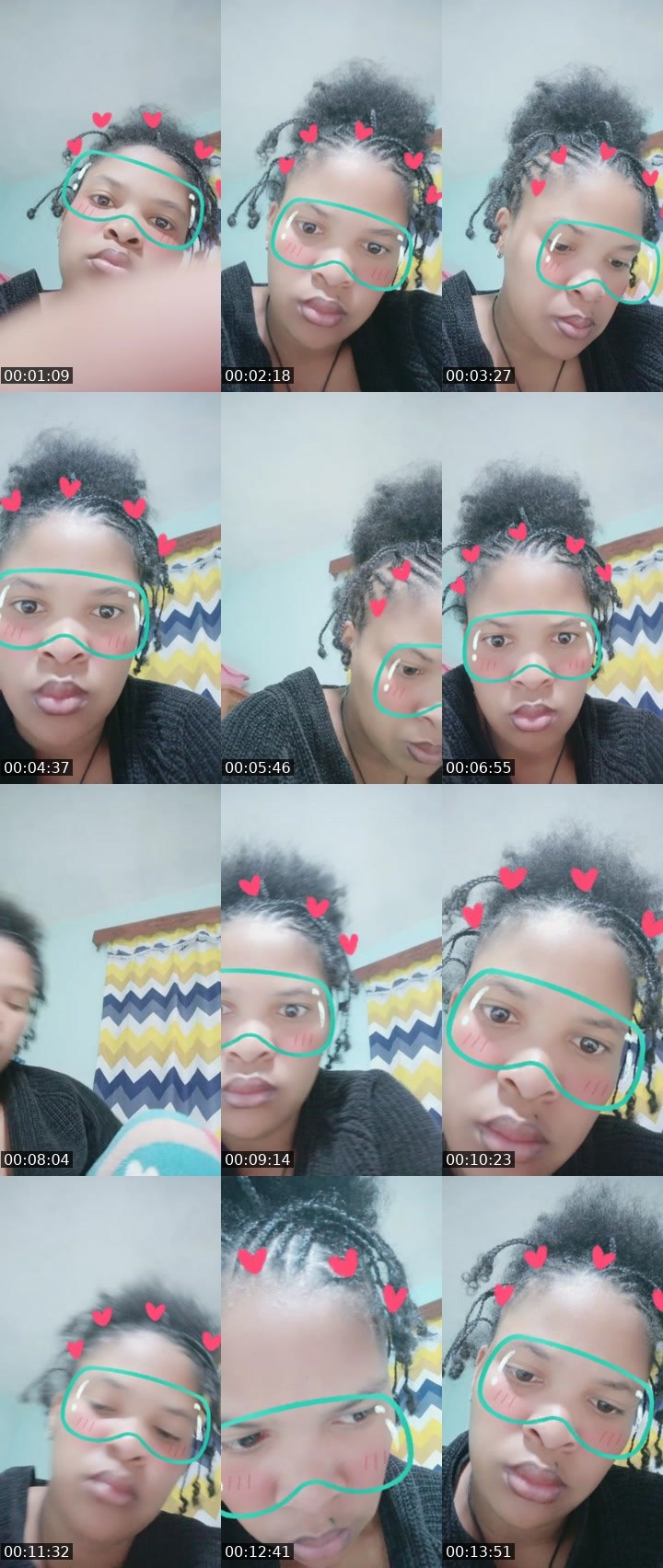 Contact-sheet preview of 👑Émilie💄🥰's BuzzCast recording