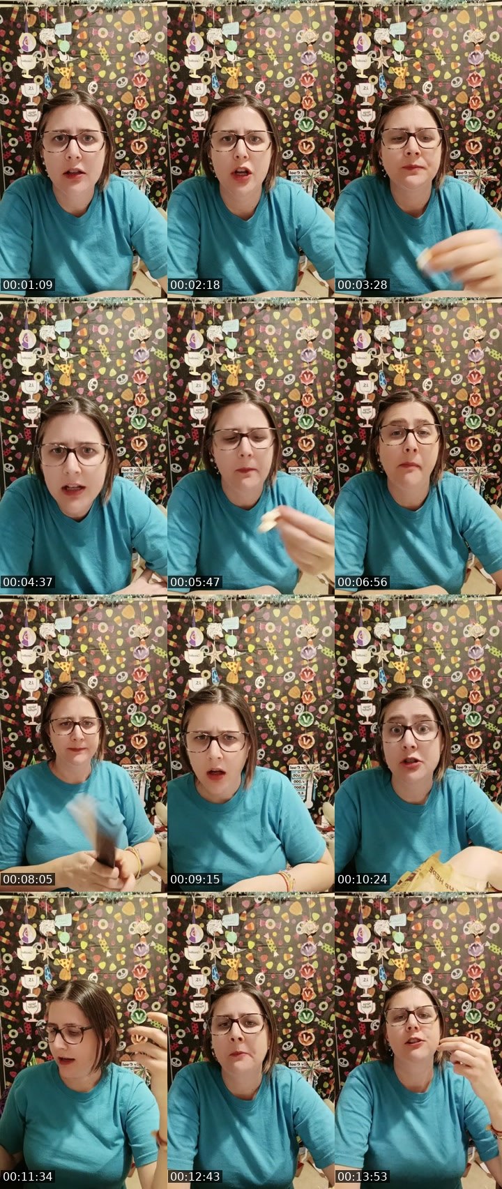 Contact-sheet preview of Miss Karen ൠ's BuzzCast recording