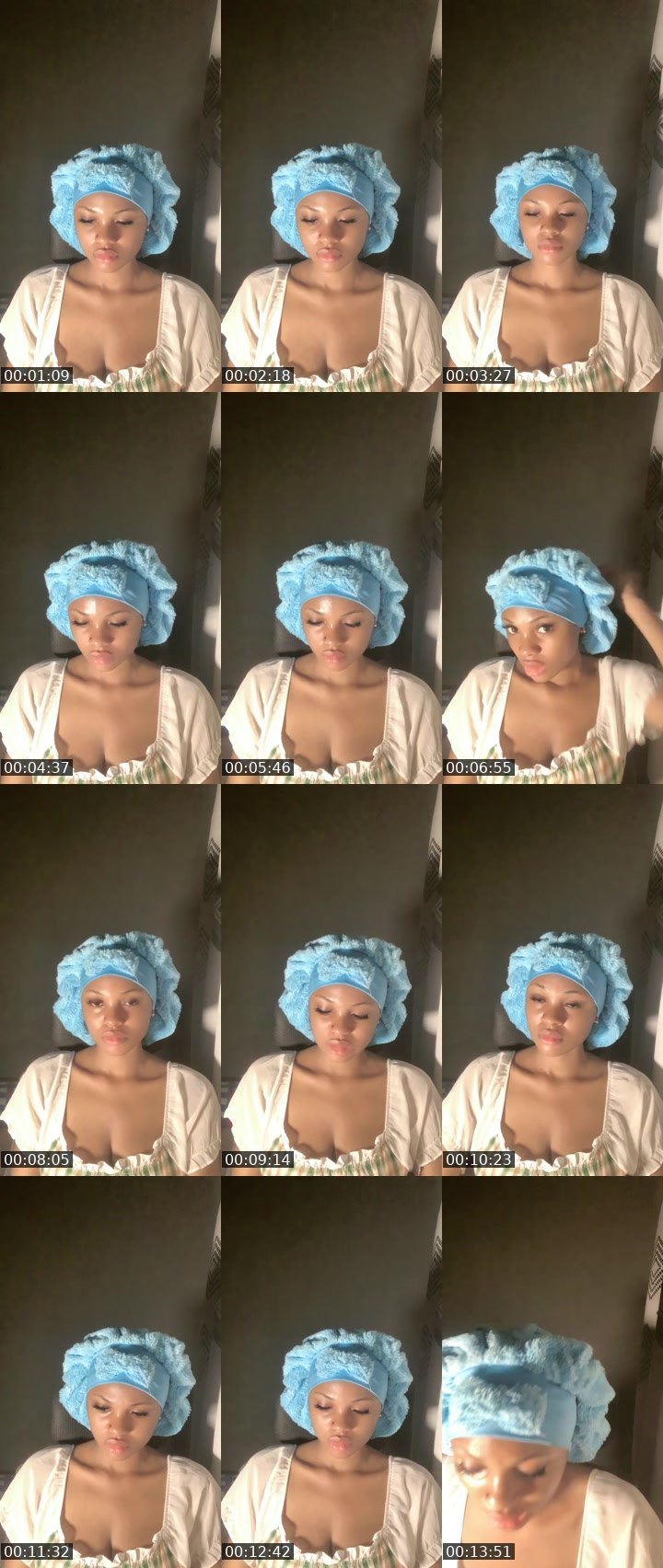 Contact-sheet preview of 💕Amma💕🌸's BuzzCast recording