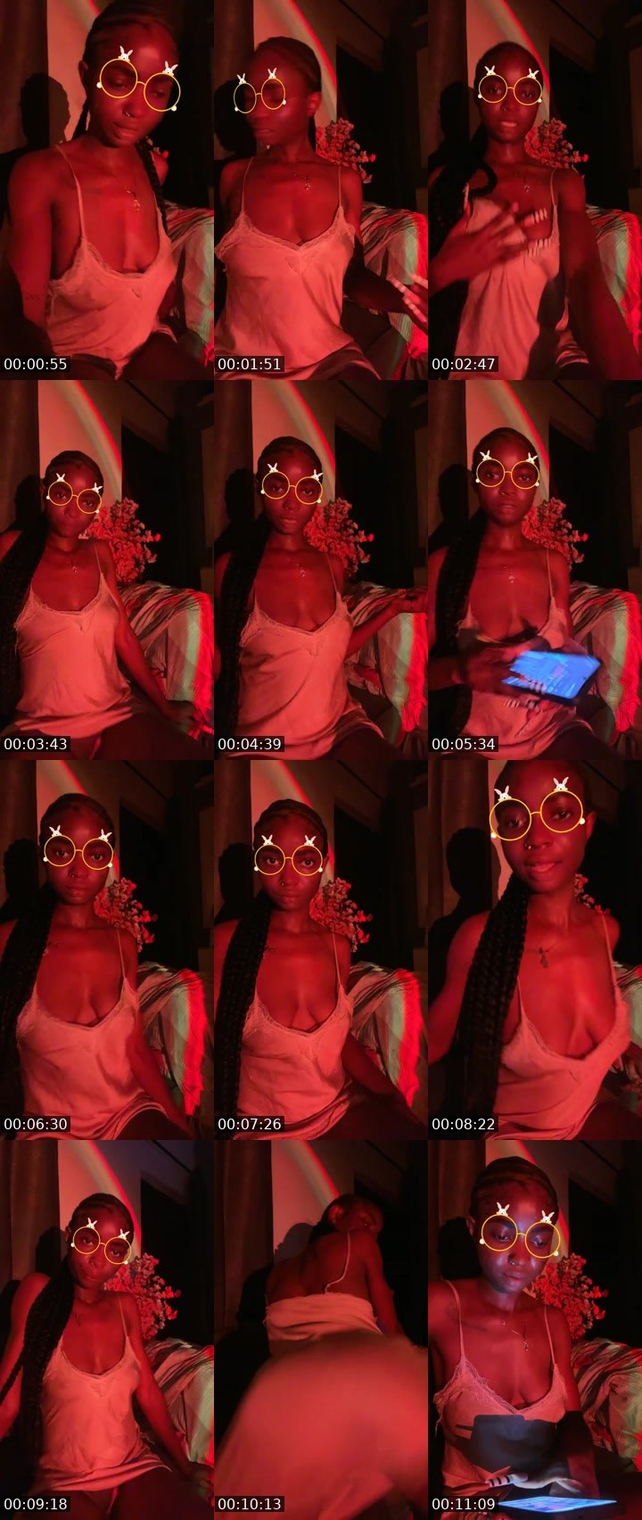 Contact-sheet preview of 🌸Pucci cat🌼🌹's BuzzCast recording