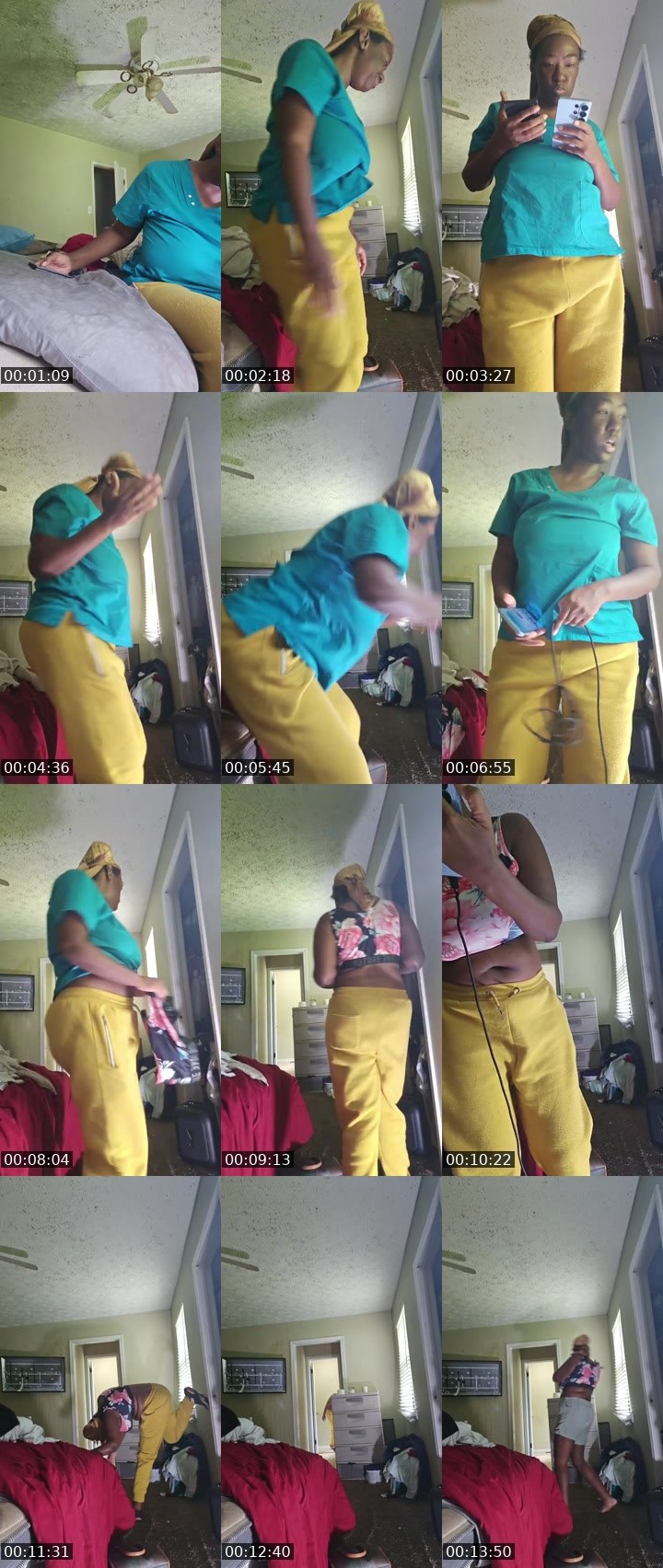 Contact-sheet preview of georgia peach 🍑's BuzzCast recording