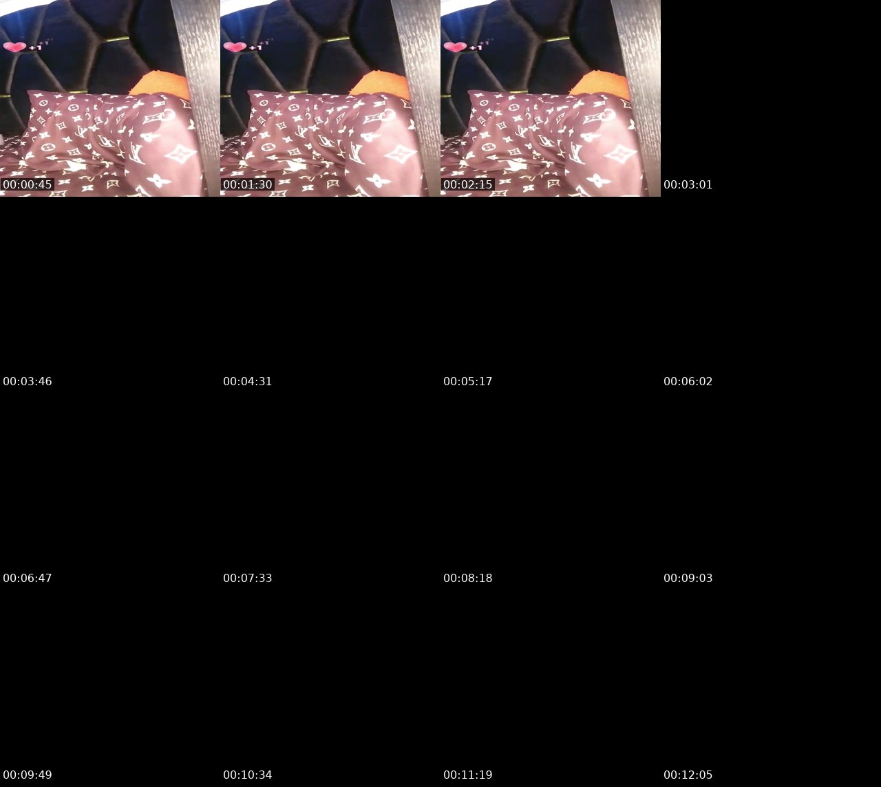 Contact-sheet preview of 2M 𝕊𝕋𝔸ℂ𝕀𝔸❤️'s BuzzCast recording