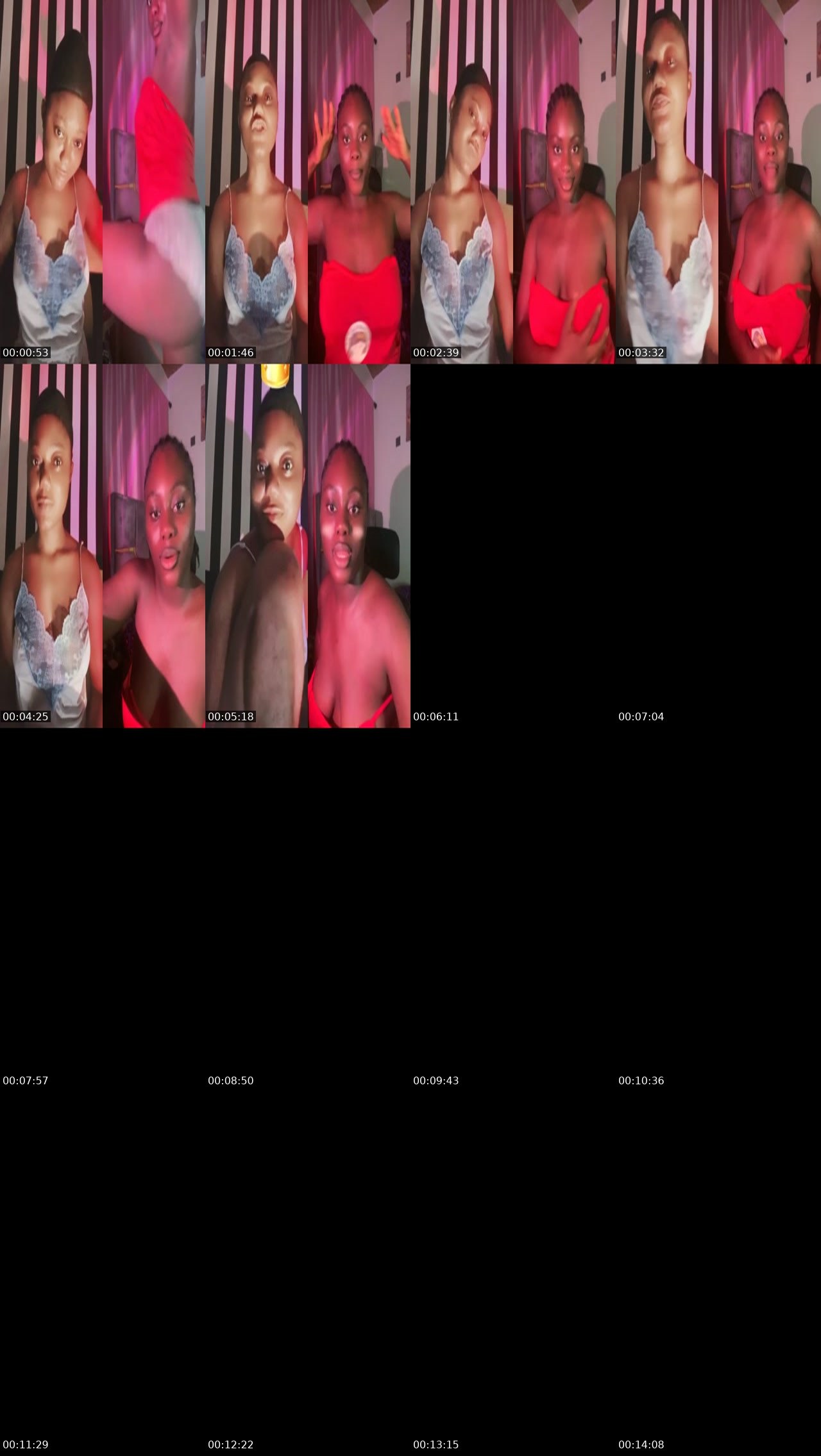 Contact-sheet preview of pill💊💔on max's BuzzCast recording